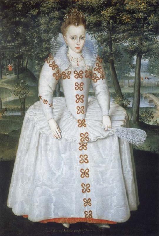 Robert Peake the Elder Elizabeth Queen of Bohemia china oil painting image